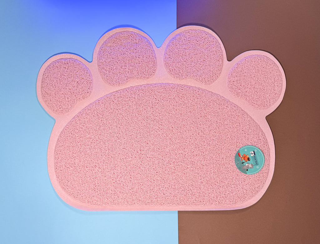 Alfombra para platos de Mascotas Huella