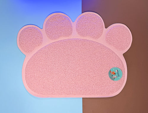 Alfombra para platos de Mascotas Huella
